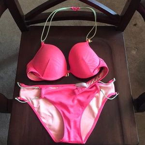 Victoria secret bikini SET hot pink